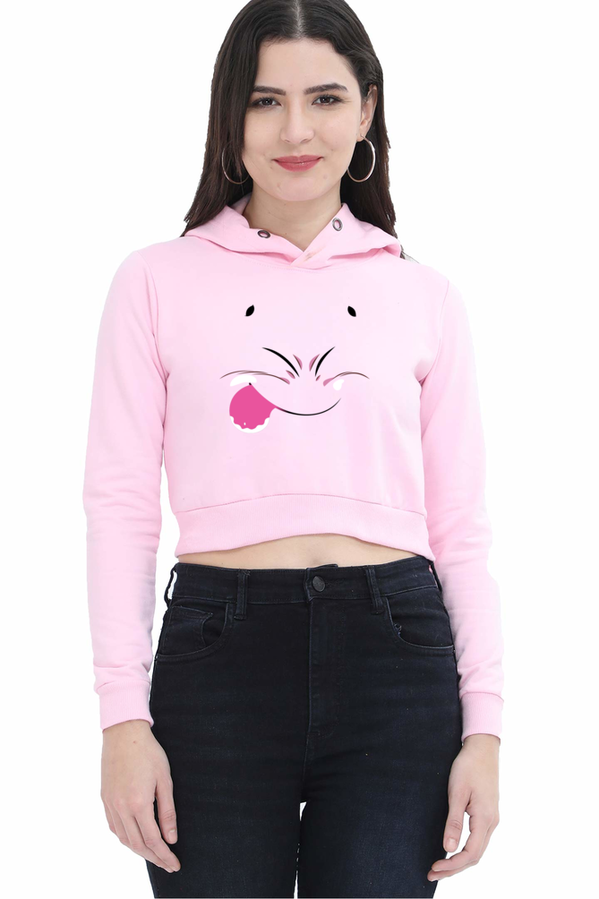 Majin Boo Crop Women hoodie